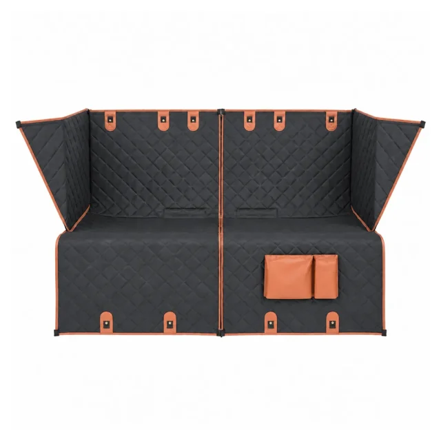 Rivian Dog Seat Cover  |  “Travel Buddy” by Owleys
