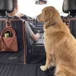 Hard Bottom Dog Car Seat Cover  |  “Travel Buddy Mk. III” by Owleys - View 11