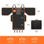 Hard Bottom Dog Car Seat Cover  |  “Travel Buddy Mk. III” by Owleys - View 2