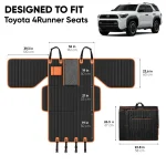 Toyota 4Runner Dog Seat Cover with Hard Bottom  |  “Travel Buddy Mk. III” by Owleys - View 3
