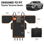 Toyota Tacoma Dog Seat Cover with Hard Bottom  |  “Travel Buddy Mk. III” by Owleys - View 3