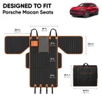 Porsche Macan Dog Seat Cover  |  “Travel Buddy Mk. III” by Owleys - View 3