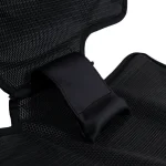 Car Seat Protector Mat  |  White “Hexy” by Owleys - View 14