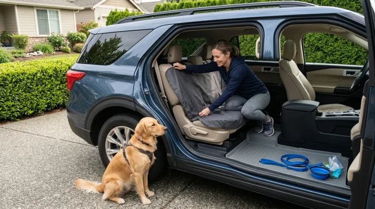 Travel Buddy Ford Explorer Dog Seat Cover: Fit & Use