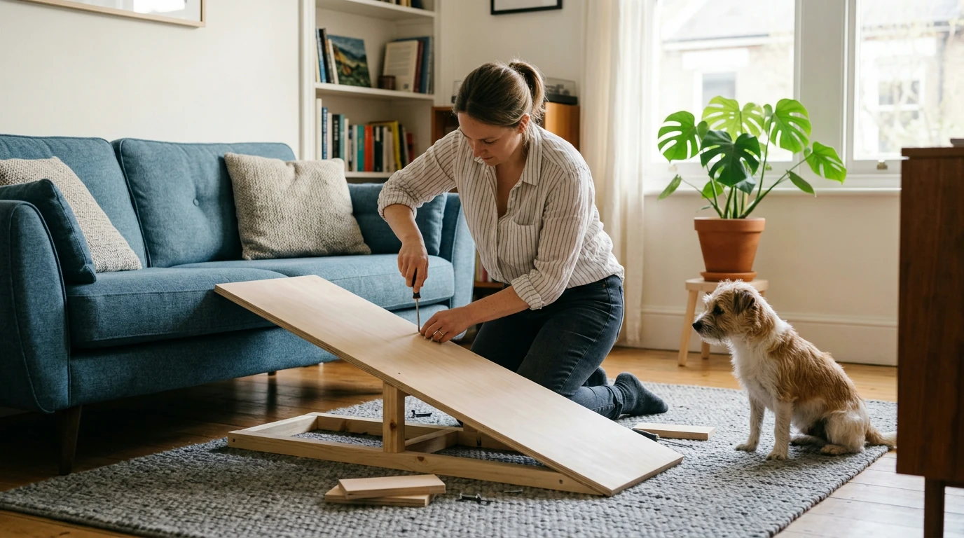How to Build a Safe Ramp for a Small Dog