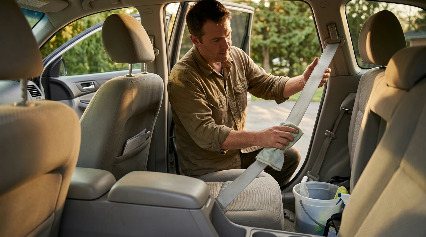 What’s the Best Way to Clean Seat Belts Safely?