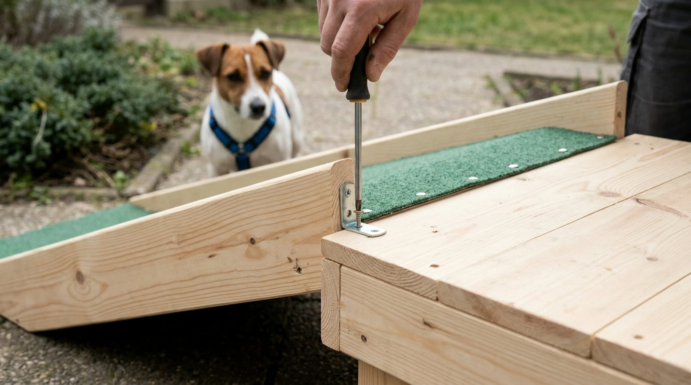 How to Build a Safe Ramp for a Small Dog