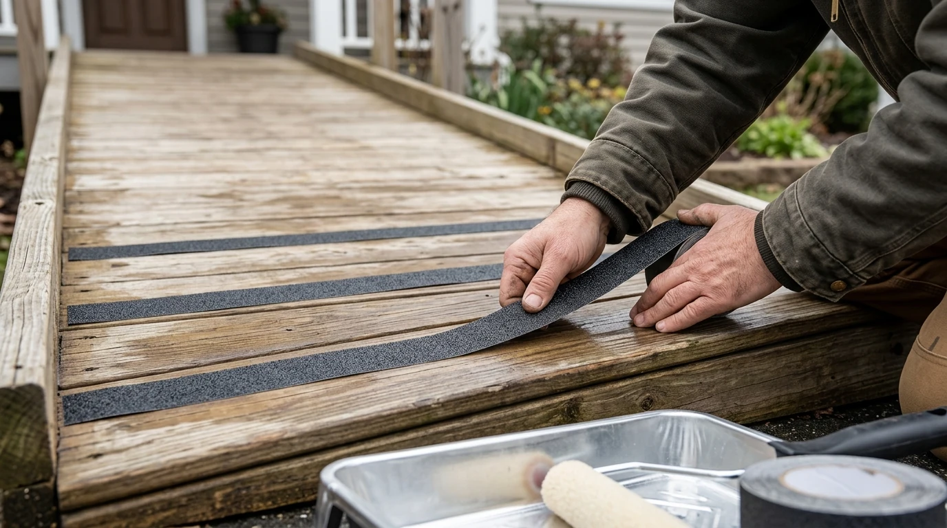 How to Add Traction to a Wooden Ramp Safely