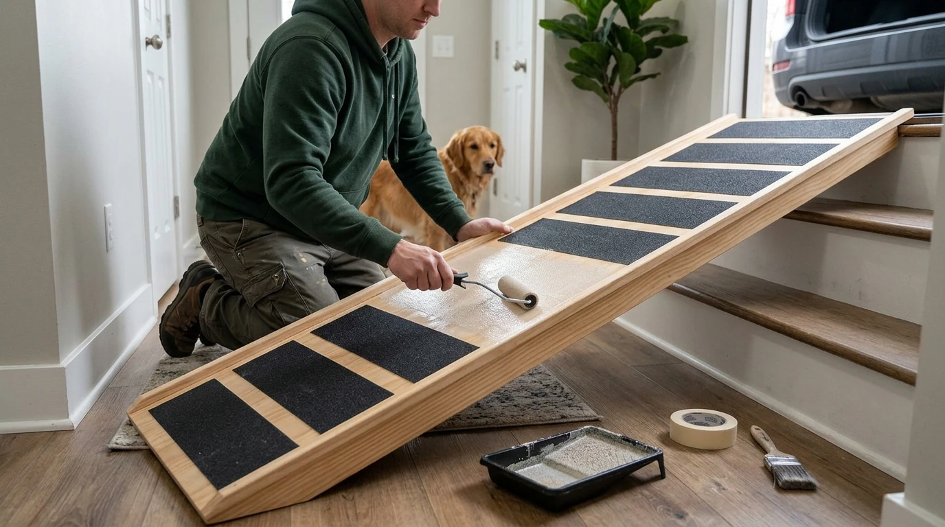 How to Fix a Slippery Dog Ramp for Safer Loading
