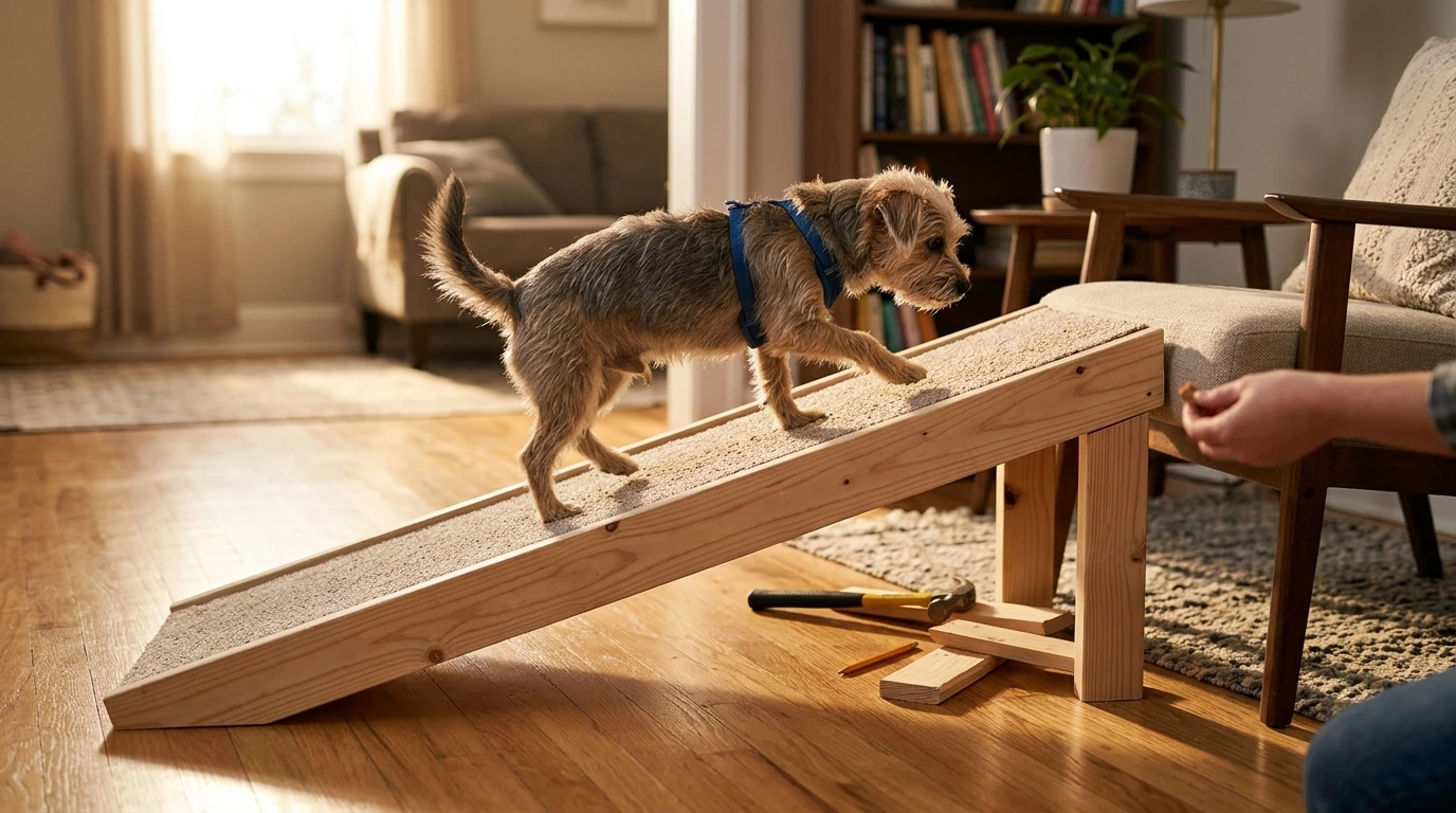 How to Make a Ramp for Small Dogs: A DIY Guide