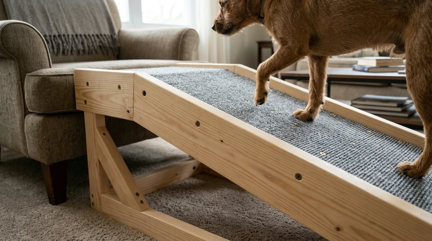 How to Build a Wooden Dog Ramp That’s Safe and Sturdy