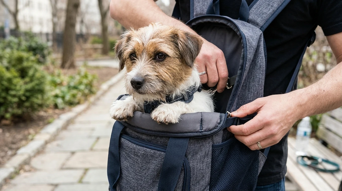 Is It Okay to Carry My Dog in a Bag? What to Check