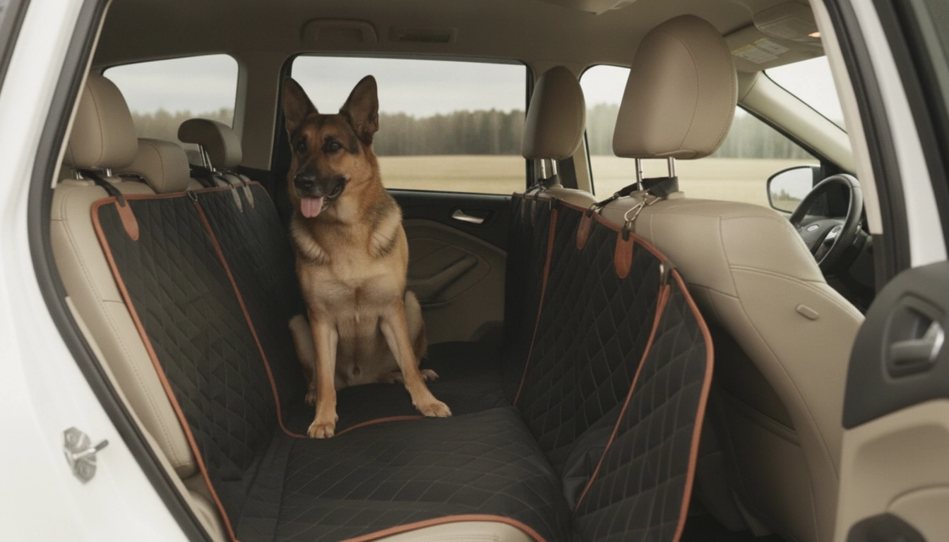 Ford Escape Dog Seat Cover in an appropriate real-world setting