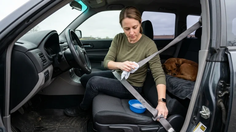 Best Cleaner for Car Seat Belts: A Gentle Approach